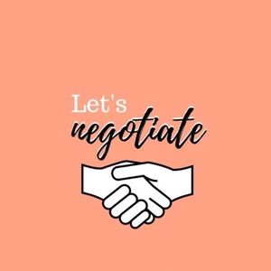 Happy to make deals!